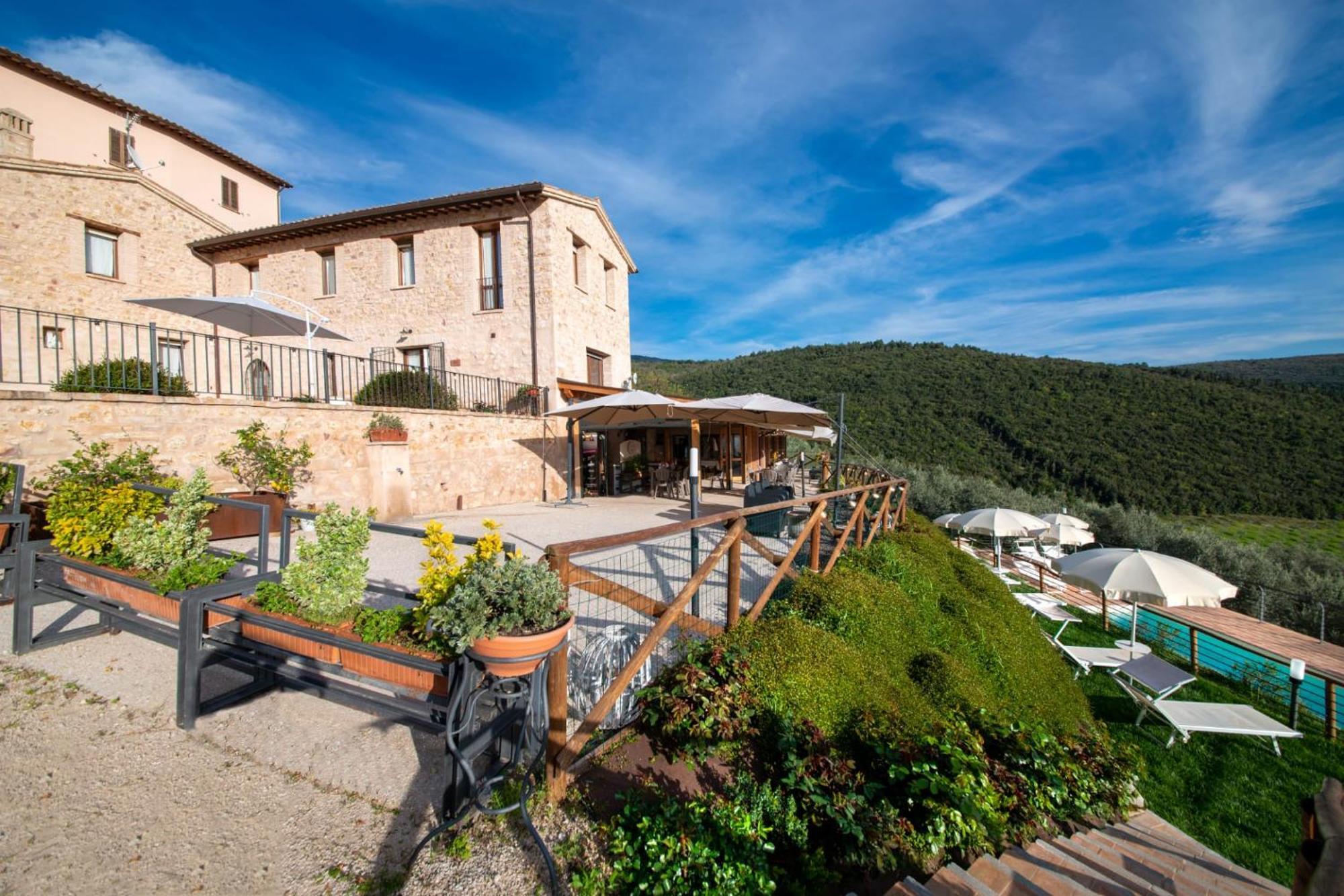 Le Terrazze Di Cancellara Foligno Exteriör bild